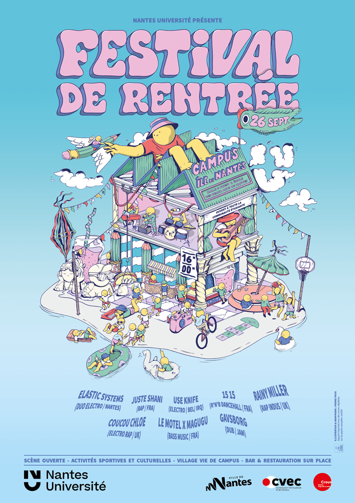 Affiche festival nantes 2024